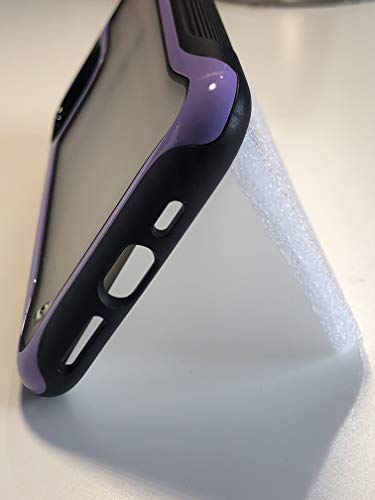 Hybrid Hard PC Soft Bumper Frame CoverIPHONE 11 PRO -Purple