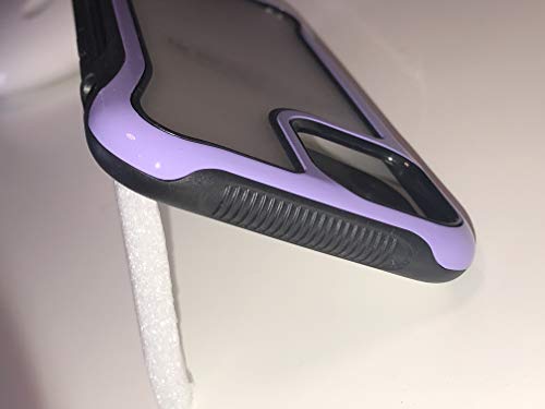 Hybrid Hard PC Soft Bumper Frame CoverIPHONE 11 PRO -Purple