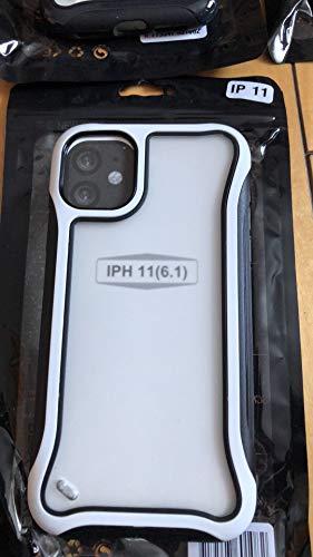 Hybrid Hard PC Soft Bumper Frame Cover for iPhone (iPhone 11)