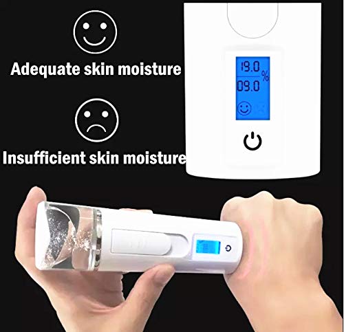 SFY Skin test device Cool Mist Sprayer Face Steamer Facial Humidifier Mini Atomization