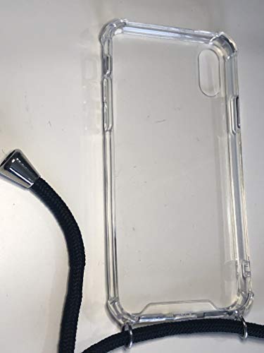 Hard TPU with landyard iPhone X/XS-Clear