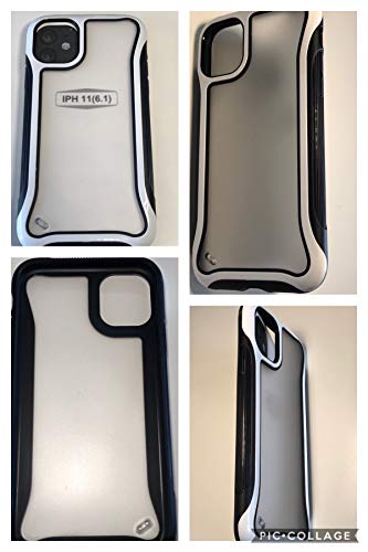 Hybrid Hard PC Soft Bumper Frame CoverIPHONE 11- Navy Blue