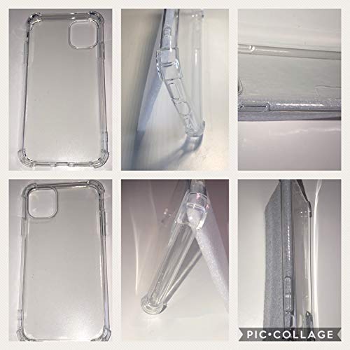 Hybrid Hard PC Soft Bumper Frame CoverIPHONE 11 -Clear