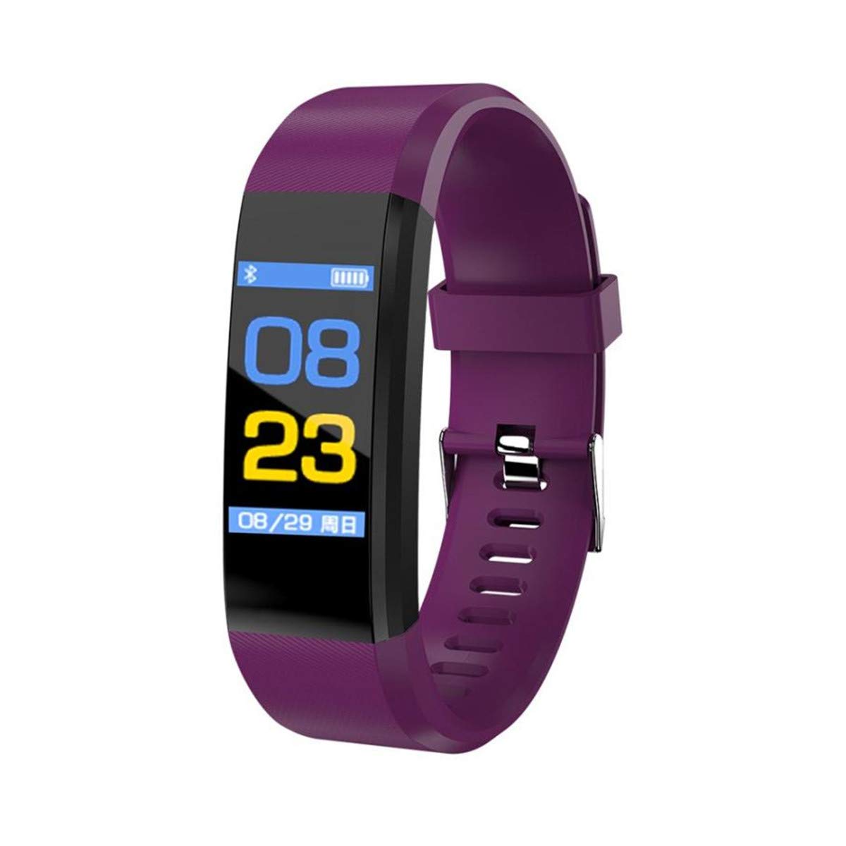 SFY D115 Plus Bluetooth smart writband Color Screen Smart Watch IP67 Waterproof Blood Pressure Monitor Smart Bracelet Single Item.