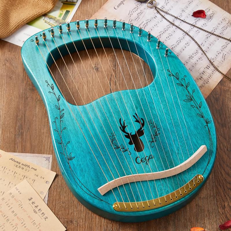 2021 best selling 16 string instrument lyre harp stringed musical instruments parts