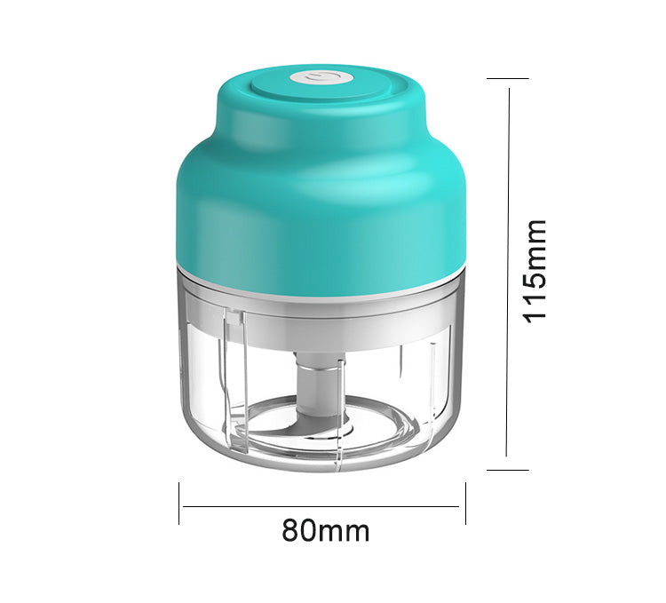 Hot Selling Electric Small Food Chopper Rechargeable Food Processor Mini Kitchen Food Choppe