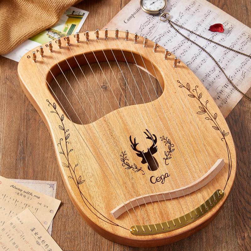 2021 best selling 16 string instrument lyre harp stringed musical instruments parts