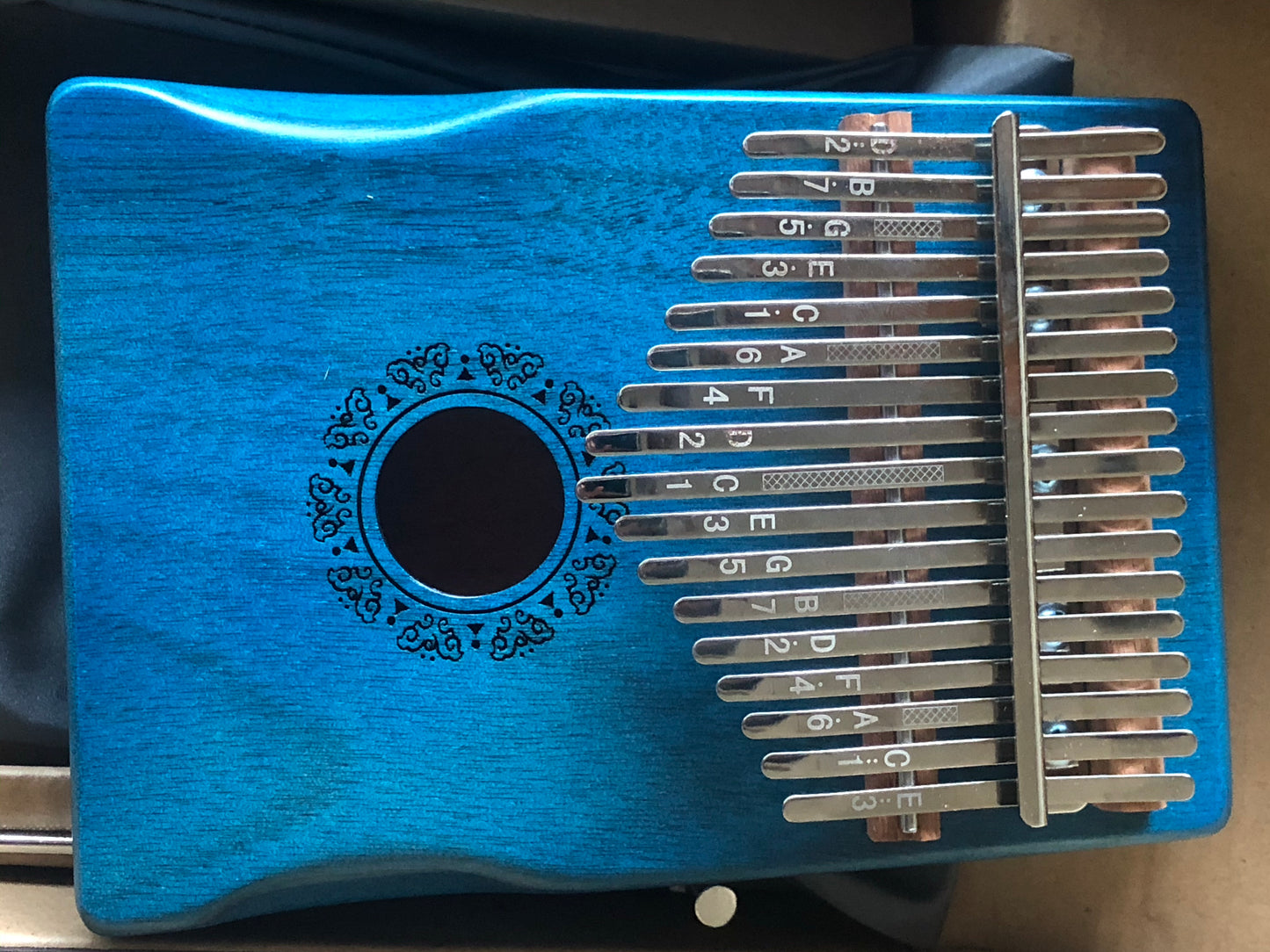 17 Keys Mahogany solid Kalimba